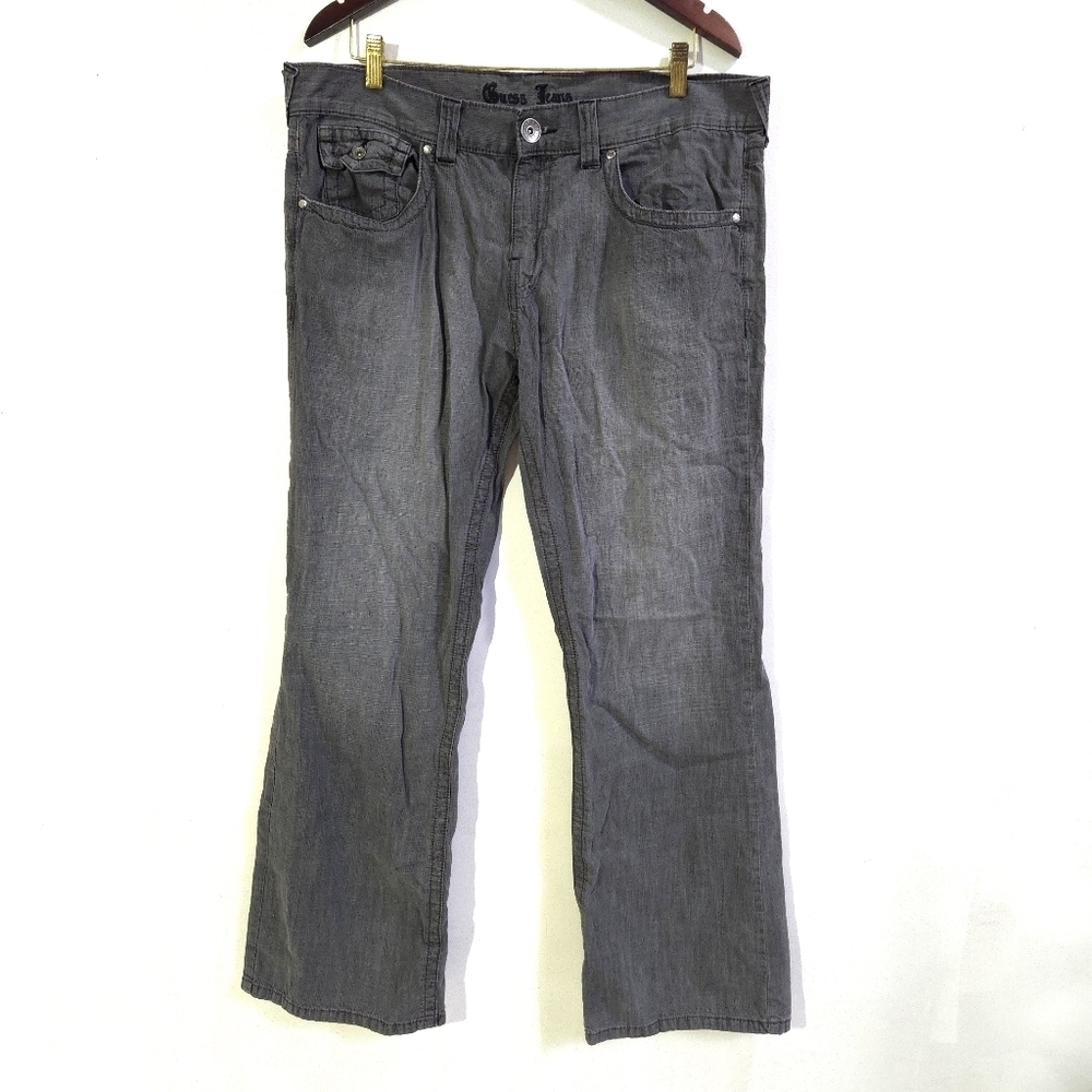 GUESS | Gray Mens Denim Jeans